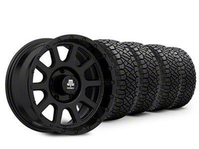 17x9 Mammoth 10 Hole & 33in NITTO All-Terrain Ridge Grappler A/T Tire Package (15-20 F-150)
