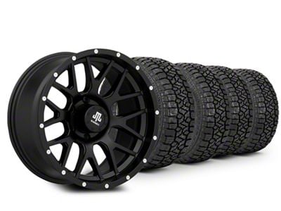 18x9 Mammoth Mesh & 33in Kenda All-Terrain KLEVER A/T2 KR628 Tire Package (15-20 F-150)