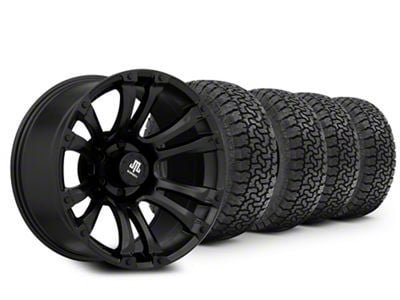 20x10 Mammoth Madness & 33in AMP All-Terrain Terrain Pro A/T Tire Package (15-20 F-150)