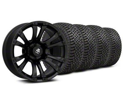 20x10 Mammoth Madness & 33in Atturo All-Terrain Trail Blade X/T Tire Package (15-20 F-150)