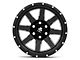 Mammoth Horde Beadlock Gloss Black Machined 6-Lug Wheel; 18x10; -24mm Offset (21-24 F-150)