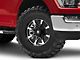 Mammoth F8 Gloss Black Machined 6-Lug Wheel; 17x9; 0mm Offset (21-24 F-150)