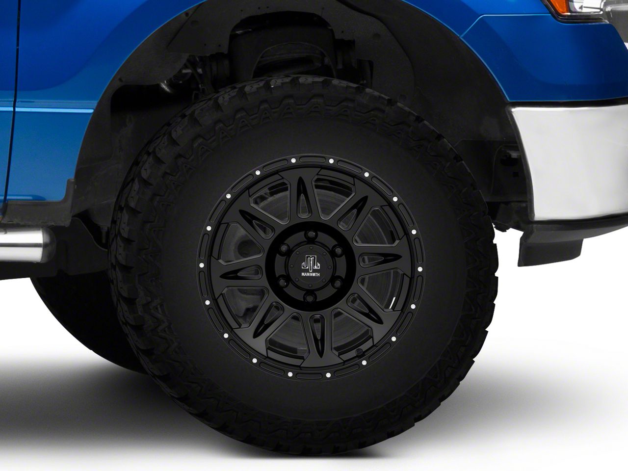 F-150 17x9 Mammoth 8 Beadlock Wheel & 33in Milestar All-Terrain ...