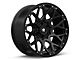 Mammoth Vex Satin Black Machined 6-Lug Wheel; 20x9; -6mm Offset (21-24 F-150)