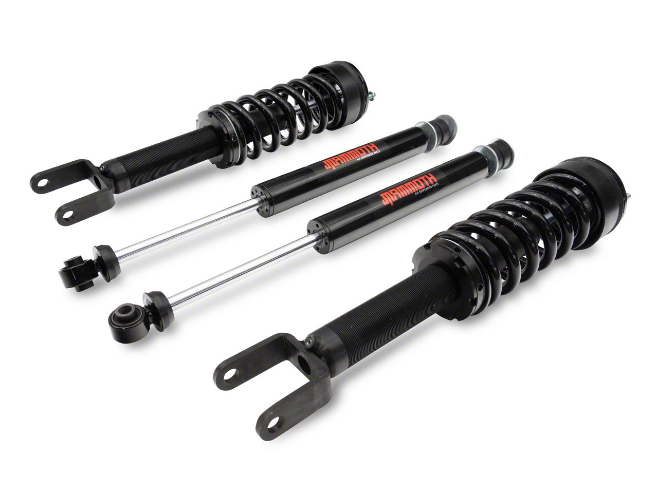 Mammoth Ram 1500 2 Inch Lift Coil Over Kit R123424 19 25 4wd Ram 1500 Excluding Rho And Trx