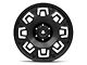 Mammoth Boss Satin Black Machined 6-Lug Wheel; 20x9; -6mm Offset (19-24 RAM 1500)