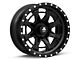 Mammoth Split 16 Satin Black 6-Lug Wheel; 17x9; -12mm Offset (19-23 Ranger)