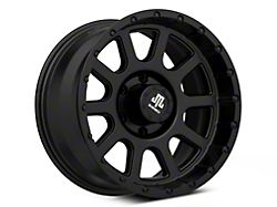 Mammoth 10 Hole Matte Black 6-Lug Wheel; 17x9; -6mm Offset (19-25 Sierra 1500)