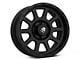 Mammoth 10 Hole Matte Black 6-Lug Wheel; 17x9; -6mm Offset (19-25 Sierra 1500)