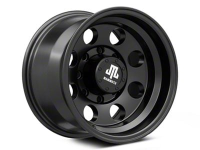 Mammoth 8 Aluminum Matte Black 8-Lug Wheel; 16x10; -24mm Offset (07-10 Sierra 2500 HD)