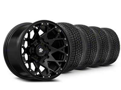 17x9 Mammoth Vex & 33in Milestar All-Terrain Patagonia AT/R Tire Package (07-13 Silverado 1500)