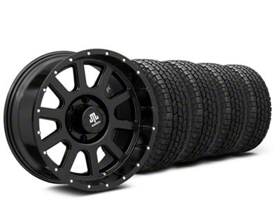 18x9 Mammoth 10 Hole & 33in Cooper All-Terrain Discoverer A/T3 XLT Tire Package (14-18 Silverado 1500)