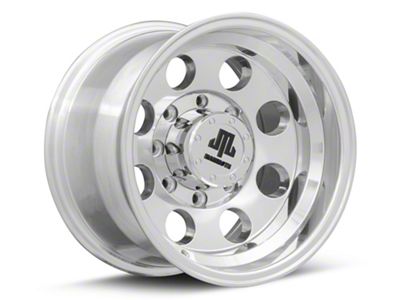 Mammoth 8 Aluminum Polished 8-Lug Wheel; 16x10; -24mm Offset (07-10 Silverado 2500 HD)