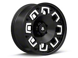 Mammoth Boss Satin Black Machined 6-Lug Wheel; 20x9; -6mm Offset (21-25 Tahoe)