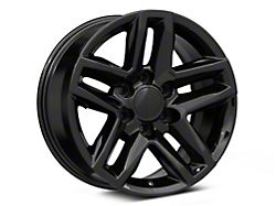 Mammoth Trail Boss Style Black 6-Lug Wheel; 18x8.5; 26mm Offset (21-25 Yukon)