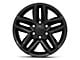 Mammoth Trail Boss Style Black 6-Lug Wheel; 18x8.5; 26mm Offset (21-24 Yukon)