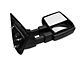 Manual Towing Mirrors; Black (04-14 F-150)