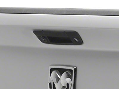 Master Tailgaters Tailgate Handle with Backup Reverse Camera; Black (09-17 RAM 1500)