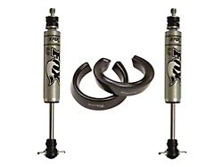 Max Trac 2-Inch Front Lift Coil Springs with Shocks (09-18 2WD 3.6L, 3.7L RAM 1500)