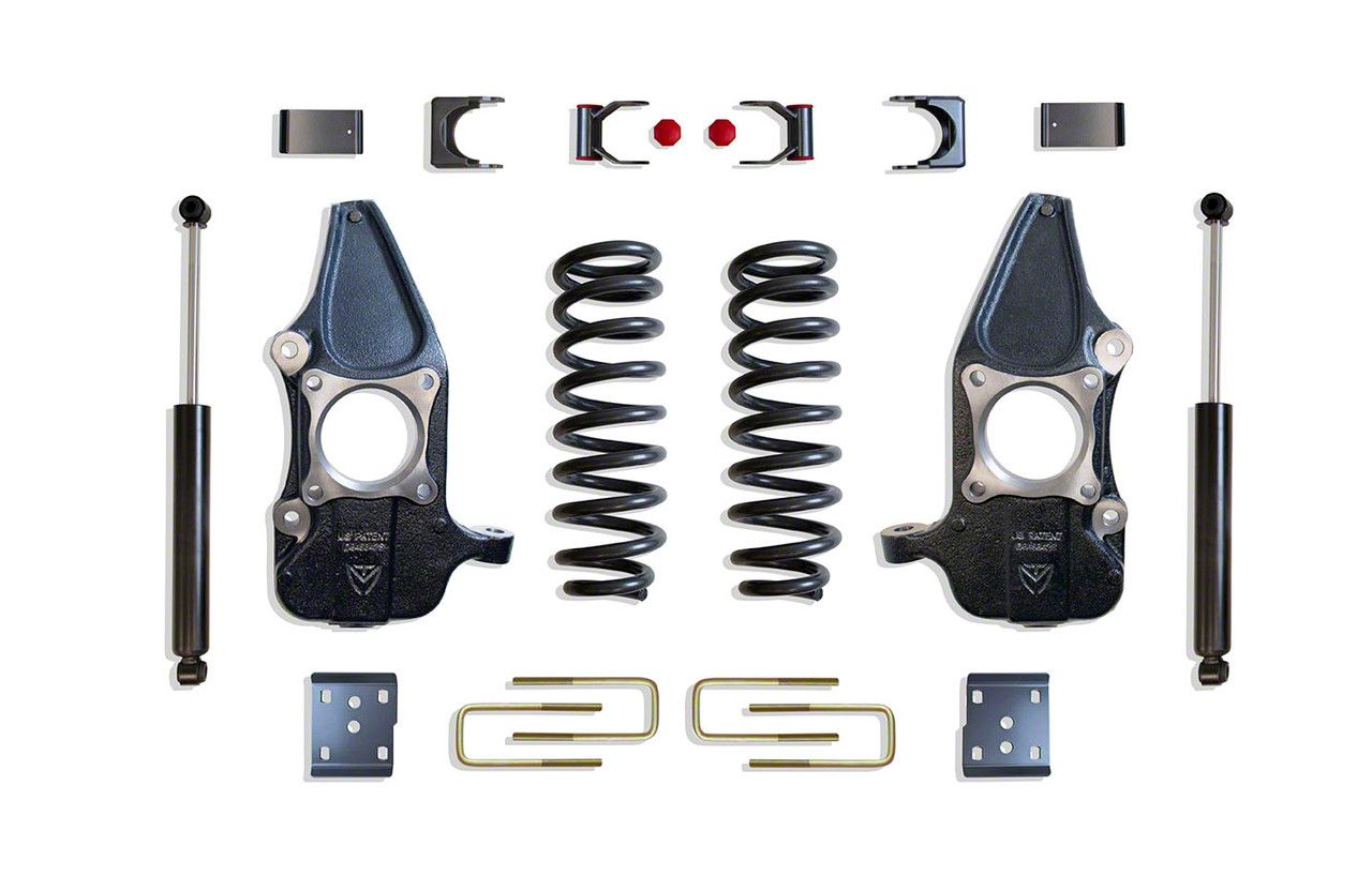 Max Trac F-150 Lowering Kit with Max Trac Shocks; 3-Inch Front / 5-Inch ...