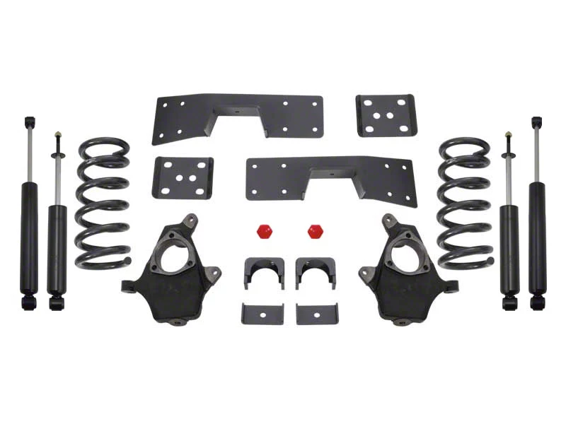 Max Trac Silverado Lowering Kit w/ Maxtrac Shocks - 3 in. Front / 5 in ...