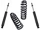 Max Trac 2-Inch Front Lowering Coil Springs with Shocks (09-13 2WD 4.7L RAM 1500; 09-18 2WD 5.7L RAM 1500)