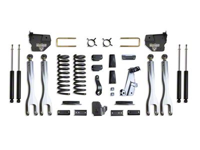 Max Trac 4-Inch 4-Link Suspension Lift Kit with Max Trac Shocks (14-18 4WD 6.7L RAM 2500 w/ Air Ride)