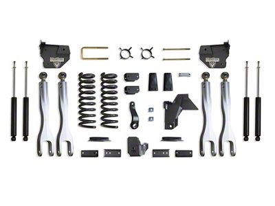 Max Trac 4-Inch 4-Link Suspension Lift Kit with Max Trac Shocks (19-25 4WD 6.7L RAM 2500 w/ Air Ride)