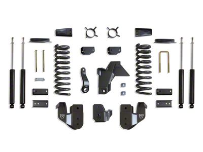 Max Trac 4-Inch Basic Suspension Lift Kit with Radius Arm Brackets and Max Trac Shocks (19-25 4WD 6.7L RAM 2500 w/ Air Ride)