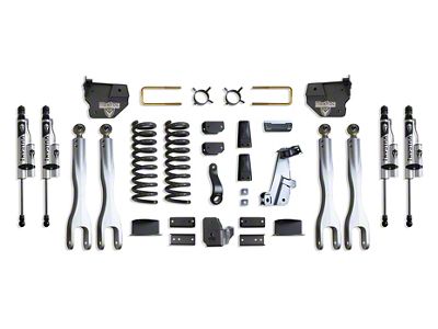 Max Trac 6-Inch 4-Link Suspension Lift Kit with Vulcan 2.0 Reservoir Shocks (14-18 4WD 6.7L RAM 2500 w/ Air Ride)