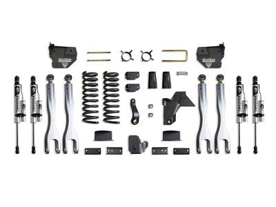 Max Trac 6-Inch 4-Link Suspension Lift Kit with Vulcan 2.0 Reservoir Shocks (19-25 4WD 6.7L RAM 2500 w/ Air Ride)