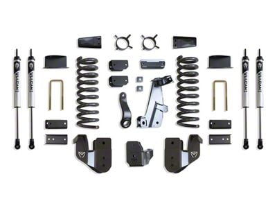 Max Trac 6-Inch Basic Suspension Lift Kit with Radius Arm Brackets and Vulcan 2.0 IFP Shocks (14-18 4WD 6.7L RAM 2500 w/ Air Ride)