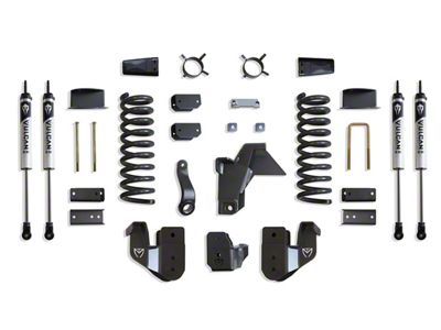 Max Trac 6-Inch Basic Suspension Lift Kit with Radius Arm Brackets and Vulcan 2.0 IFP Shocks (19-25 4WD 6.7L RAM 2500 w/ Air Ride)