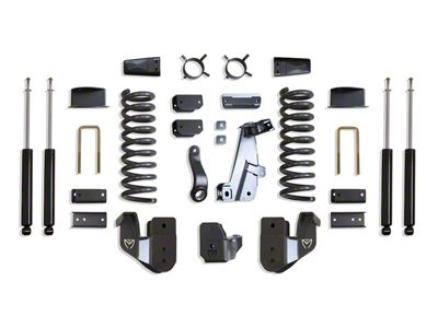 Max Trac 6-Inch Basic Suspension Lift Kit with Radius Arm Brackets and Max Trac Shocks (14-18 4WD 6.7L RAM 2500 w/ Air Ride)