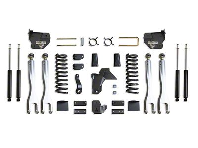 Max Trac 8-Inch 4-Link Suspension Lift Kit with Max Trac Shocks (19-25 4WD 6.7L RAM 2500 w/ Air Ride)