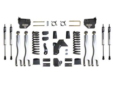 Max Trac 8-Inch 4-Link Suspension Lift Kit with Vulcan 2.0 IFP Shocks (19-25 4WD 6.7L RAM 2500 w/ Air Ride)