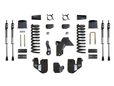 Max Trac 8-Inch Basic Suspension Lift Kit with Radius Arm Brackets and Vulcan 2.0 IFP Shocks (19-25 4WD 6.7L RAM 2500 w/ Air Ride)