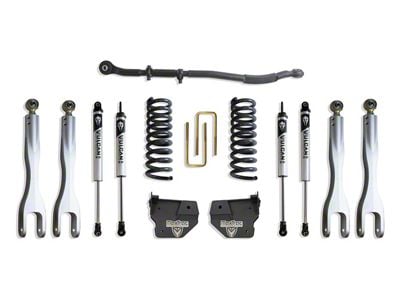 Max Trac 2.50-Inch 4-Link Leveling Kit with Vulcan 2.0 IFP Shocks (13-25 4WD 6.7L RAM 3500)