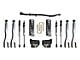 Max Trac 2.50-Inch 4-Link Leveling Kit with Vulcan 2.0 IFP Shocks (13-25 4WD 6.7L RAM 3500)