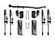 Max Trac 2.50-Inch Basic Leveling Kit with Radius Arm Brackets and Vulcan 2.0 Reservoir Shocks (13-25 4WD 6.7L RAM 3500)