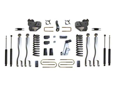 Max Trac 4-Inch 4-Link Suspension Lift Kit with Max Trac Shocks (13-18 4WD 6.7L RAM 3500 w/ Air Ride)