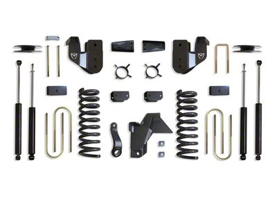 Max Trac 4-Inch 4-Link Suspension Lift Kit with Max Trac Shocks (19-25 4WD 6.7L RAM 3500 w/ Air Ride)