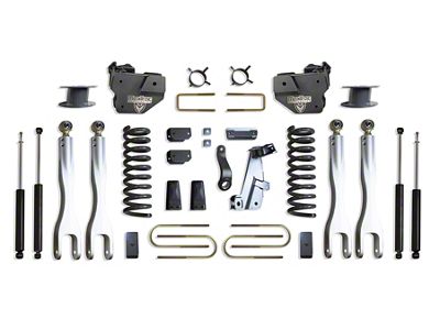 Max Trac 6-Inch 4-Link Suspension Lift Kit with Max Trac Shocks (13-18 4WD 6.7L RAM 3500 w/ Air Ride)