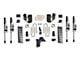 Max Trac 6-Inch 4-Link Suspension Lift Kit with Vulcan 2.0 Reservoir Shocks (19-25 4WD 6.7L RAM 3500 w/ Air Ride)