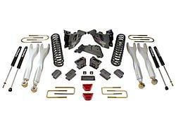 Max Trac 6-Inch Front / 3-Inch Rear MaxPro 6-Link Suspension Lift Kit with Max Trac Shocks (19-24 4WD RAM 3500 w/o Air Ride)