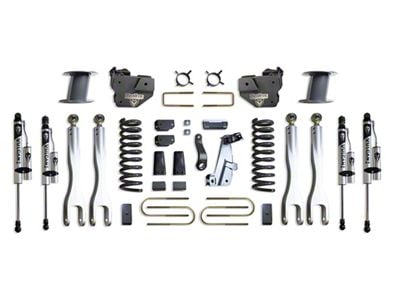 Max Trac 8-Inch 4-Link Suspension Lift Kit with Vulcan 2.0 Reservoir Shocks (13-18 4WD 6.7L RAM 3500 w/ Air Ride)