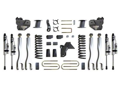 Max Trac 8-Inch 4-Link Suspension Lift Kit with Vulcan 2.0 Reservoir Shocks (19-25 4WD 6.7L RAM 3500 w/ Air Ride)