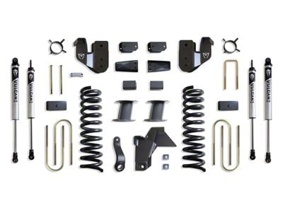 Max Trac 8-Inch Basic Suspension Lift Kit with Radius Arm Brackets and Vulcan 2.0 IFP Shocks (19-25 4WD 6.7L RAM 3500 w/ Air Ride)