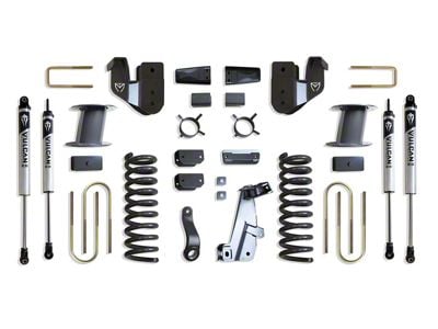 Max Trac 8-Inch Basic Suspension Lift Kit with Radius Arm Brackets and Vulcan 2.0 Reservoir Shocks (13-18 4WD 6.7L RAM 3500 w/ Air Ride)