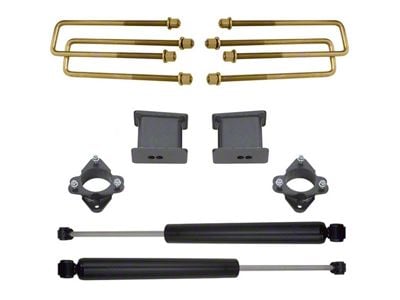 Max Trac 2-Inch Front / 4-Inch Rear Suspension Lift Kit with Shocks (16-18 2WD Sierra 1500)